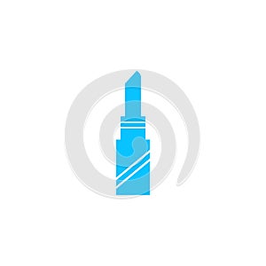 Pomade lipstick icon flat