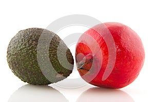 Pome Granate and avocado