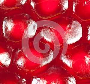 Pomegranate background photo