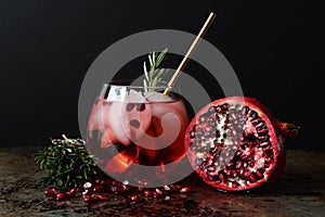 Pomegranate cocktail