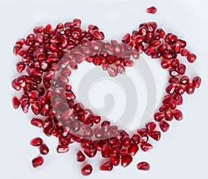 pomegranate heart