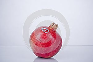 Pomegranate juice concept