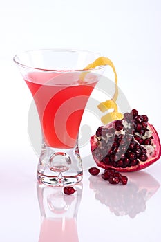 Pomegranate martini - Most popular cocktails serie