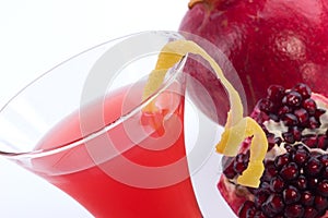 Pomegranate martini - Most popular cocktails serie