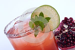 Pomegranate Mojito - Most popular cocktails series