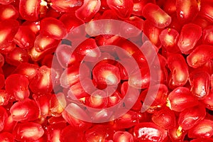 Pomegranate seed background