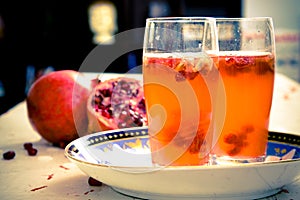 Pomegranate Spritzer