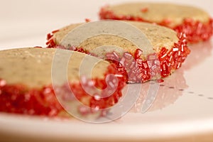 Pomegranate White Tea Cookies