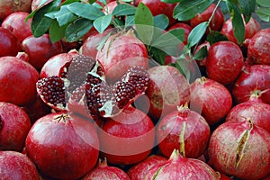 Pomegranates photo