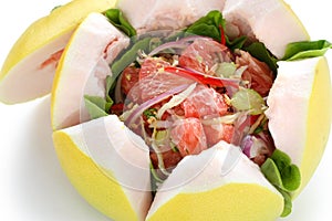 Pomelo salad photo