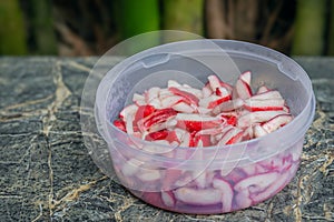 Pomerac fruit chow syzygium Malay apple Trinidad and Tobago food