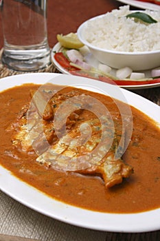 Pomfret curry