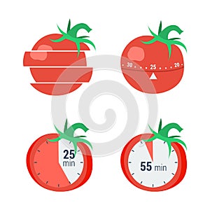 Pomodoro timer concept