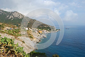 Pomonte gulf on the island of Elba