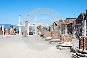 Pompei ruines, Naples, Italy