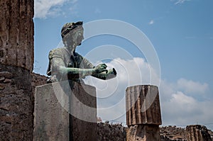 Pompei ruins photo