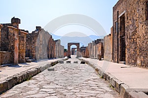 Pompei street photo