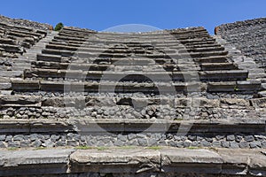 Pompeii, an ancient Roman city near modern Naples, Italy