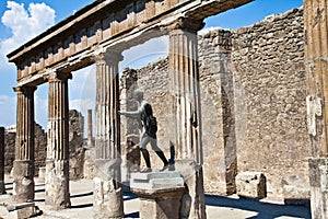 Pompeje archeologický stránky 