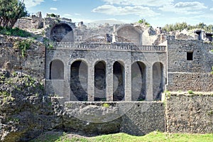 Pompeii. Former marine jetty