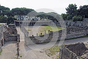 Pompeii Gladiators Square