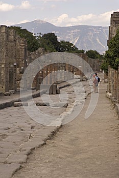 Pompeii Tourists