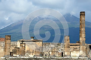 Pompeii and Vesuvius photo