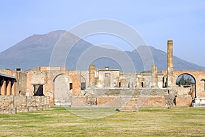 Pompeii and Vesuvius photo