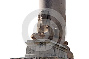 Pompey`s pillar in Alexandria