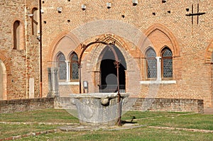 Pomposa abbey - Benedictine monastery, Italy photo