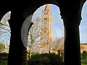 Pomposa Abbey Benedictine monastery in northern Italy