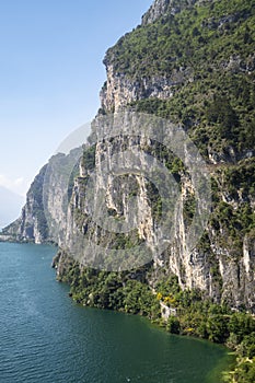 Ponale road at lake garda