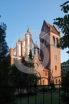 Ponarth Church in Kaliningrad