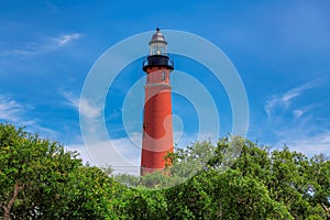 Ponce De Leon Inlet Lighthouse, Daytona Beach, Florida.