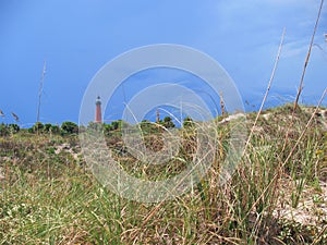 Ponce Inlet Lighthouse behind the Dunes