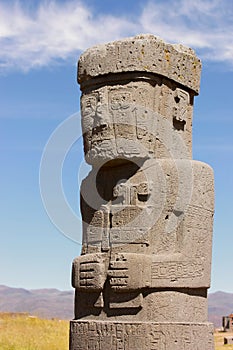 Ponce Monolith, Tiwanaku, Bolivia