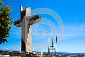 Ponce Puerto Rico view of Cerro Del Vigia Crucifix photo