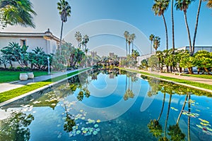 Pond in Balboa park