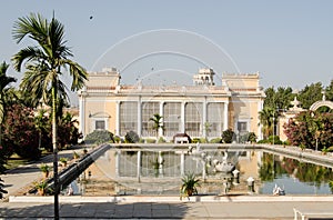 Pond, Chowmahalla Palace, Hyderabad photo