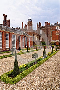 Pond gardens at Hampton Court Palace