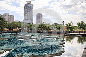 Pond at Rizal Park