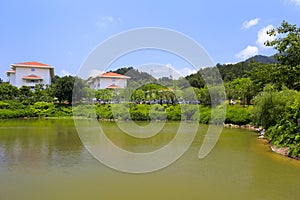 Pond of tianzhu resorts hotel