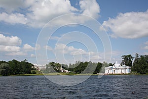 The pond in Tsarskoye Selo