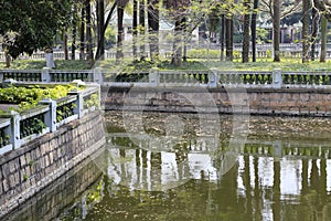 Pond of zhongshan park