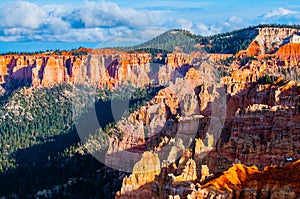 Ponderosa Bryce Canyon Hoodoos at Sunset