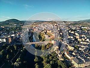 Ponferrada Templar Castle Along the French Way of Santiago Walk