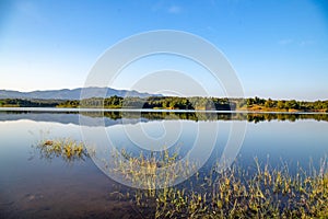 Pong Chor Reservoir in Mae Wang National Park