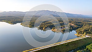 Pong Chor Reservoir in Mae Wang National Park photo