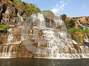 Pongour waterfall in Dalat, Vietnam