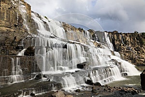 Pongour waterfall in Vietnam